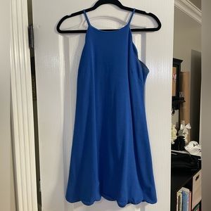 Nordstrom blue scallop dress
